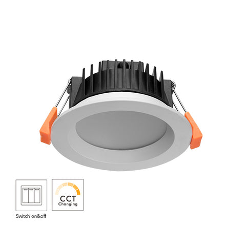 DOWNLIGHTS-10 Watt Tri Colour Downlight