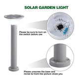 SOLAR LED BOLLARD LIGHTS