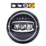 HEAD LIGHTS-Angel Eye LED-7 Inch
