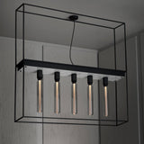 Caged Ceiling Light 5.0 Marble