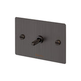 1G Single Toggle Switch - Bronze