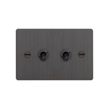 Buster+Punch 2G Double Toggle Switch