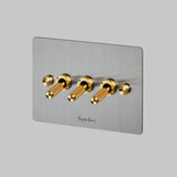 Buster+Punch 3G Triple Toggle Switch