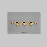 Buster+Punch 3G Triple Toggle Switch