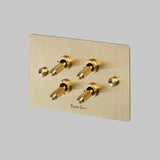 Buster+Punch 4G Quad Toggle Switch