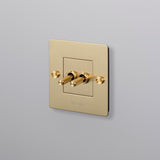 Buster+Punch 2G Double Toggle Switch