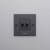 Buster+Punch 2G Double Toggle Switch