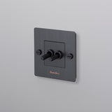 Buster+Punch 2G Double Toggle Switch
