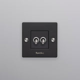 Buster+Punch 2G Double Toggle Switch