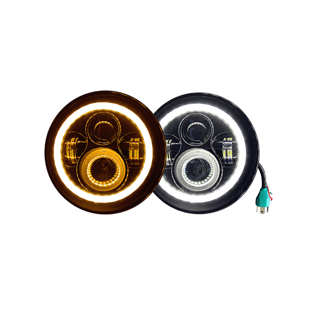 Headlights Opel Vectra C 05-08 Angel Eyes Black