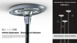 SOLAR LED POST TOP LIGHTS - WARRIOR SERIES