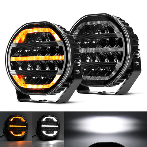 DRIVING LIGHTS-ANTI GLARE-9"-100W