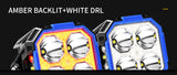 DRIVING LIGHTS-ANTI GLARE-SIDE SHOOTER-3"-35W