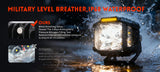 DRIVING LIGHTS-ANTI GLARE-SIDE SHOOTER-4"-40W
