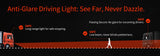 DRIVING LIGHTS-ANTI GLARE-7"-80W