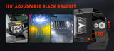 DRIVING LIGHTS-ANTI GLARE-SIDE SHOOTER-4"-40W