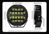 DRIVING LIGHTS-ANTI GLARE-9"-100W