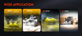 DRIVING LIGHTS-ANTI GLARE-SIDE SHOOTER-4"-40W