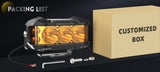 POD LIGHTS-ANTI GLARE-SIDER SHOOTER-4"-35W