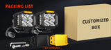 DRIVING LIGHTS-ANTI GLARE-SIDE SHOOTER-4"-40W
