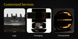 DRIVING LIGHTS-ANTI GLARE-9"-100W