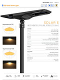 SOLAR STREET LIGHTING-DOUBLE CHARGE