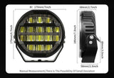 DRIVING LIGHTS-ANTI GLARE-7"-80W
