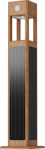 SOLAR BALLARD LIGHTING-4 SIDED SOLAR PANELS-MODEL A