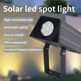 SOLAR GARDEN LIGHTS-3 SIDED SOLAR PANELS