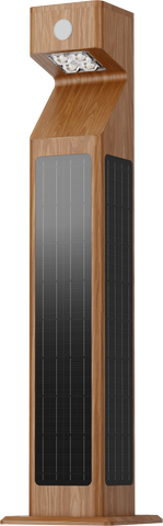 SOLAR BALLARD LIGHTING-4 SIDED SOLAR PANELS-MODEL B