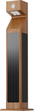 SOLAR BALLARD LIGHTING-4 SIDED SOLAR PANELS-MODEL B