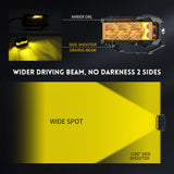 POD LIGHTS-ANTI GLARE-SIDER SHOOTER-4"-35W