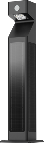 SOLAR BALLARD LIGHTING-4 SIDED SOLAR PANELS-MODEL B