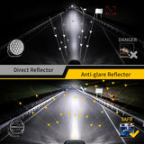 DRIVING LIGHTS-ANTI GLARE-9"-100W
