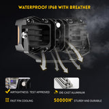 POD LIGHTS-ANTI GLARE-SIDER SHOOTER-4"-35W