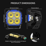 DRIVING LIGHTS-ANTI GLARE-SIDE SHOOTER-3"-35W