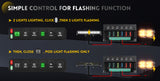 CONTROL PANEL-6 GANG-REMOTE and APP CONTROLLED