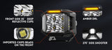 DRIVING LIGHTS-ANTI GLARE-SIDE SHOOTER-4"-40W