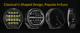 DRIVING LIGHTS-ANTI GLARE-9"-100W