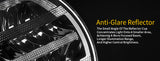 DRIVING LIGHTS-ANTI GLARE-9"-100W
