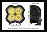POD LIGHTS-ANTI GLARE-5"-76W