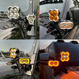 POD LIGHTS-ANTI GLARE-5"-76W