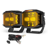 DRIVING LIGHTS-996DZ-5" - CLEAR or YELLOW LENS