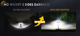 POD LIGHTS-ANTI GLARE-SIDER SHOOTER-4"-35W