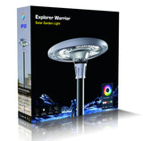 SOLAR LED POST TOP LIGHTS - WARRIOR SERIES