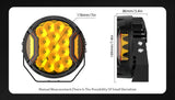 DRIVING LIGHTS-SIDE SHOOTER-7"-192W