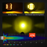 DRIVING LIGHTS-SIDE SHOOTER-7"-192W