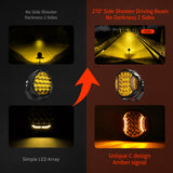 DRIVING LIGHTS-SIDE SHOOTER-9"-240W