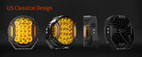 DRIVING LIGHTS-SIDE SHOOTER-9"-240W