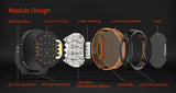 DRIVING LIGHTS-SIDE SHOOTER-9"-240W